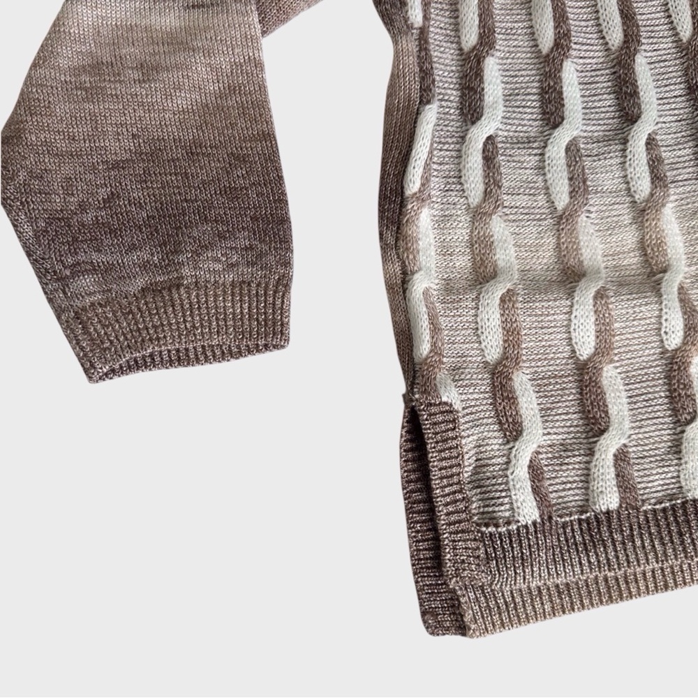 Alfred Dunner Petite Textured Knit Sweater - Picture 6 of 7